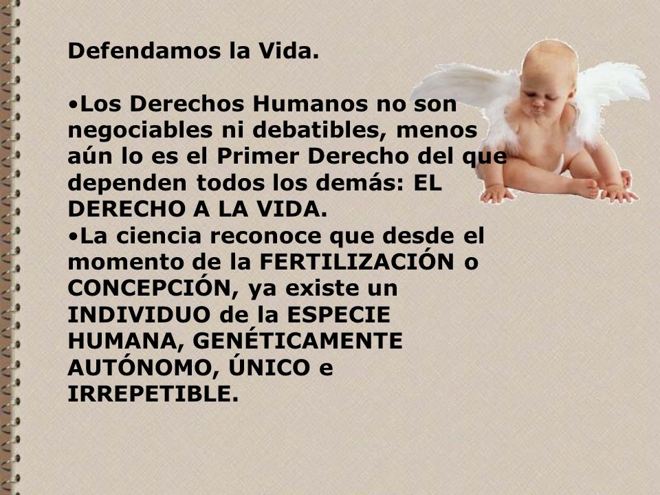 Defendamos la Vida.