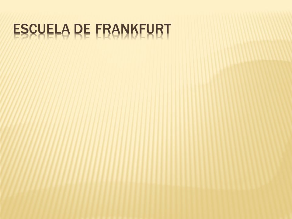 Inspirados en un marxismo en ruptura con la ortodoxia, los filósofos de la escuela de Frankfurt exiliados en los EE.UU., se inquietan por el devenir de la cultura desde los años 40’s. Una veintena de años más tarde el movimiento estructuralista nacido en Francia, opone al método empirista el redescubrimiento de la ideología.