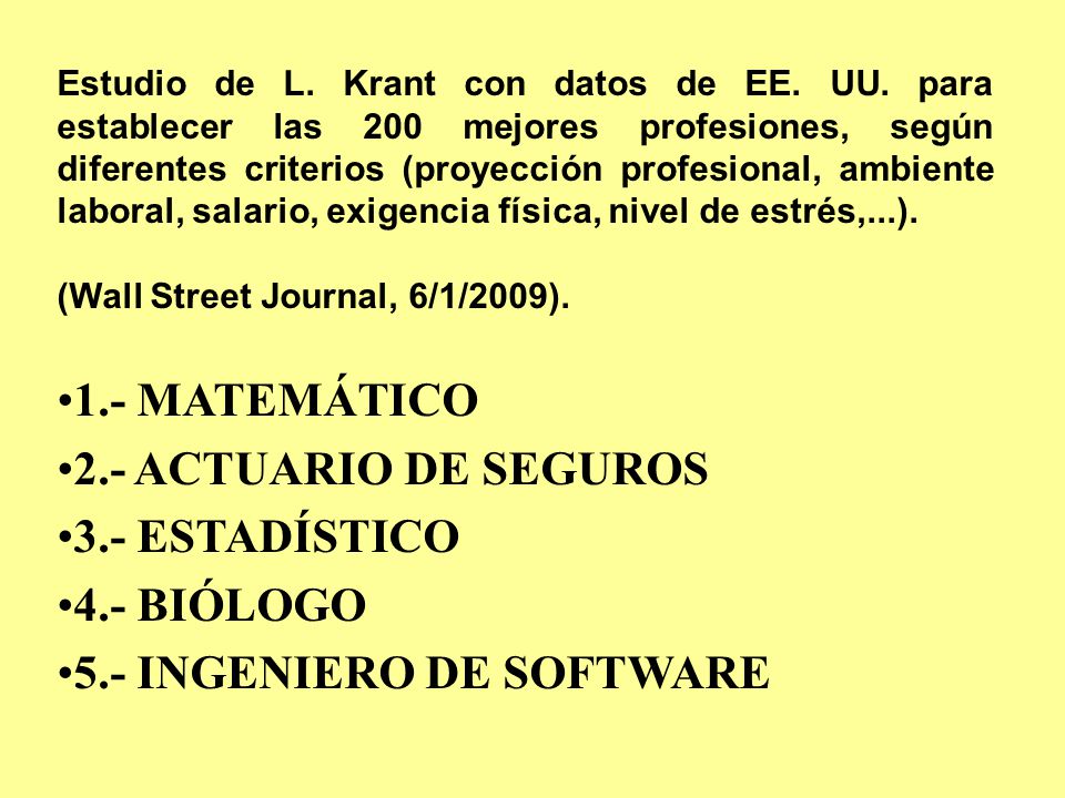 5.- INGENIERO DE SOFTWARE