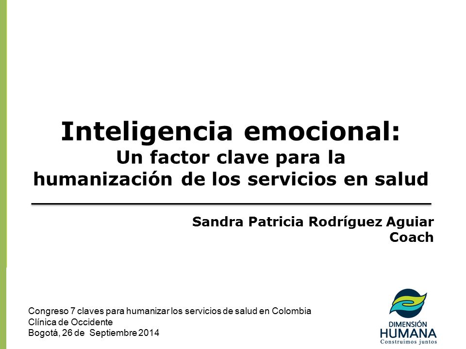 Inteligencia emocional: Un factor clave para la humanización de los servicios en salud