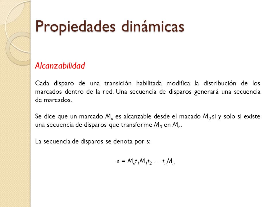 Propiedades dinámicas