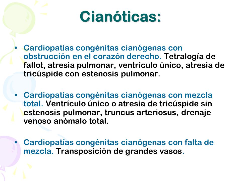 cardiopatias congenitas cianogenas