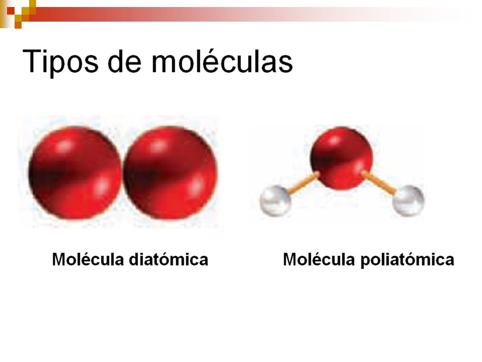 Fórmula de sustancias moleculares