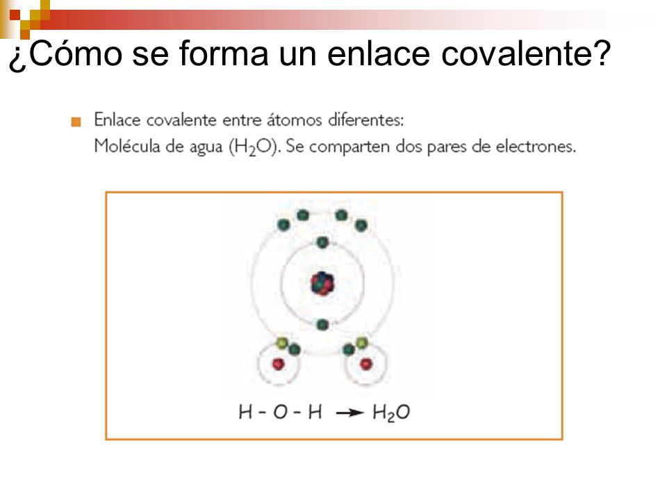 ¿Cómo se forma un enlace covalente