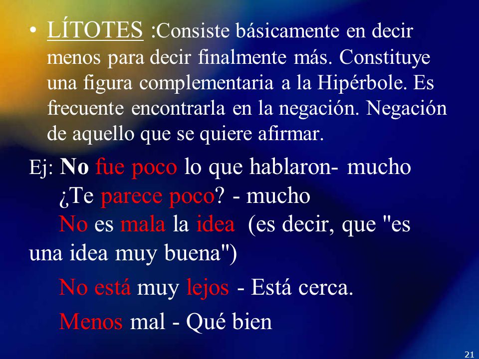 No está muy lejos - Está cerca. Menos mal - Qué bien