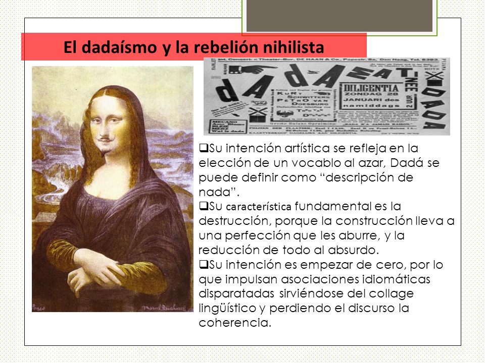 El dadaísmo y la rebelión nihilista