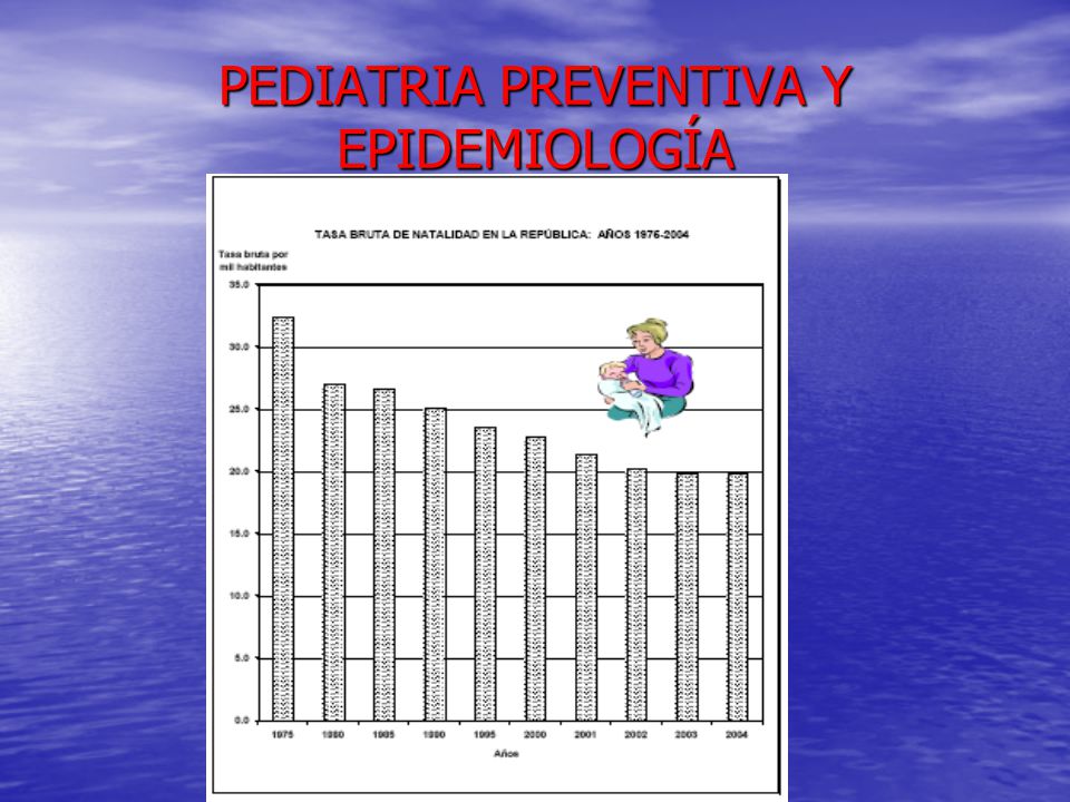 PEDIATRIA PREVENTIVA Y EPIDEMIOLOGÍA