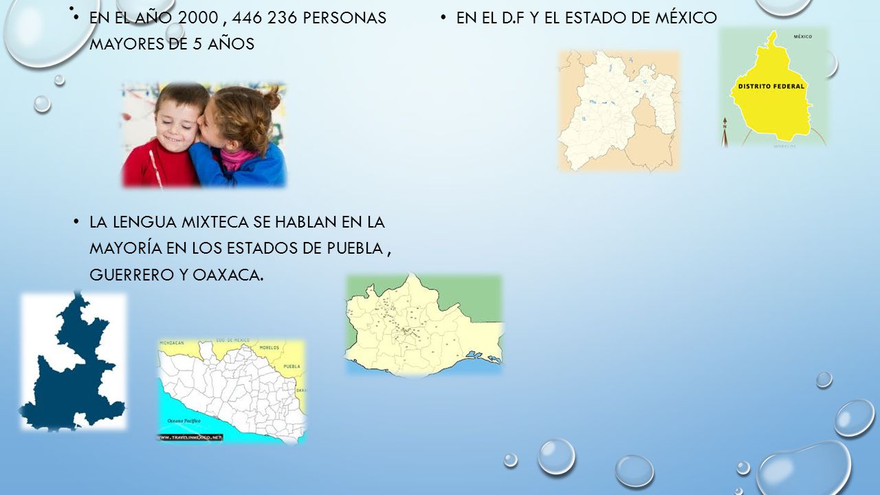 . En el año 2000 , personas mayores de 5 años