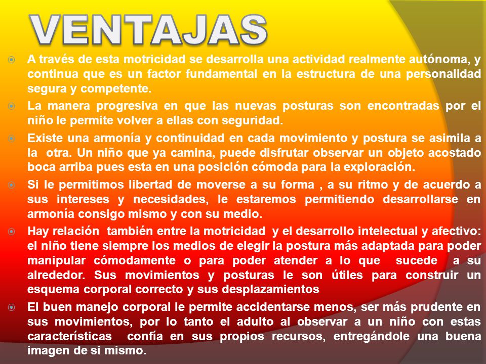 VENTAJAS
