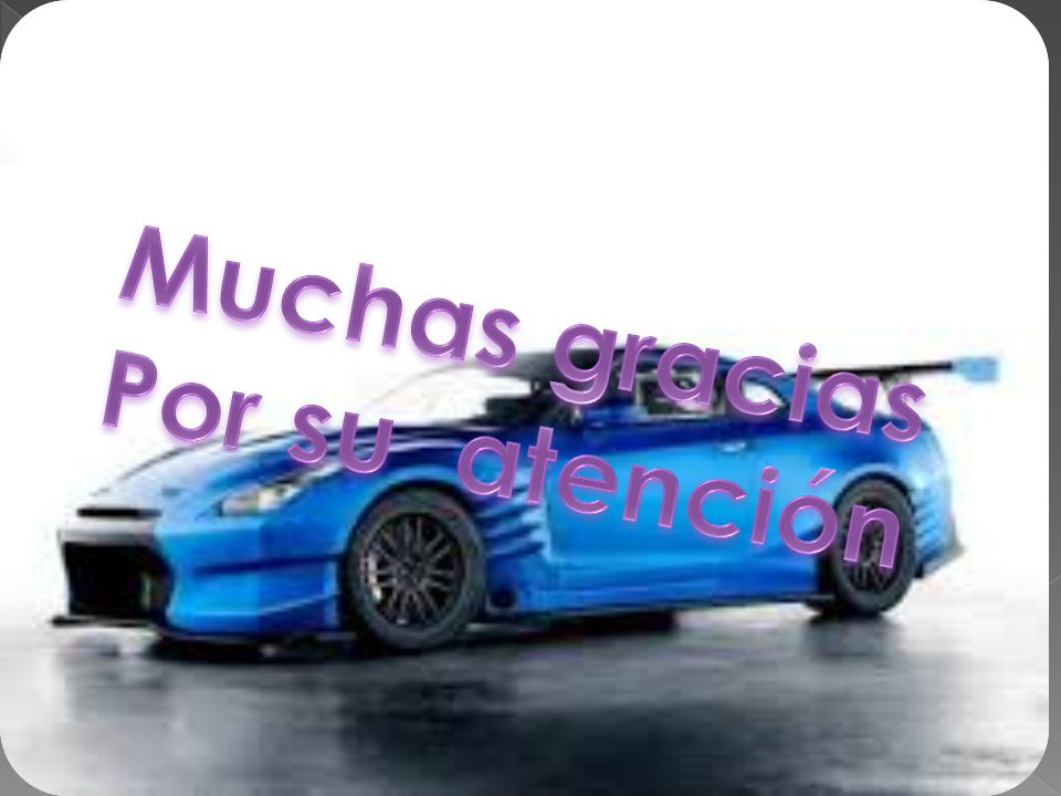 Muchas gracias Por su atención