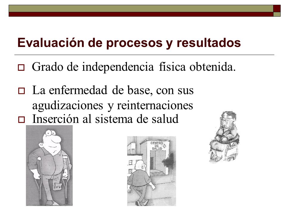 Evaluación de procesos y resultados