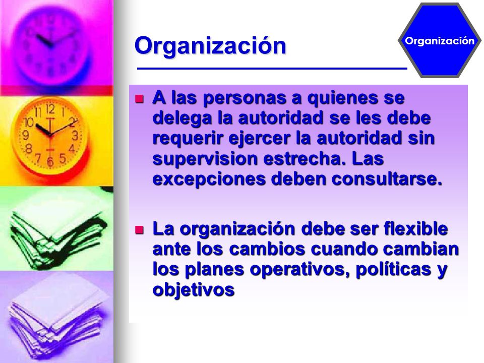 Organización Organización.