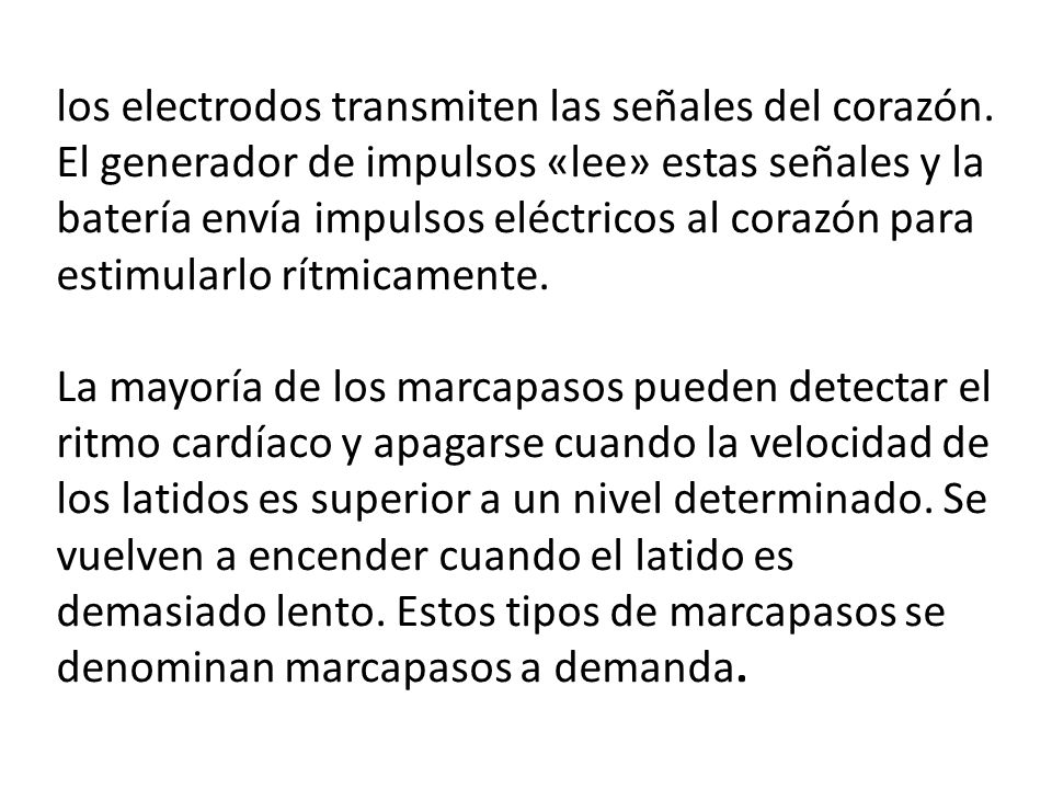 los electrodos transmiten las señales del corazón
