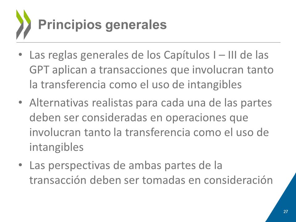 IDENTIFICANDO PRECIOS DE LIBRE CONCURRENCIA PARA OPERACIONES QUE INVOLUCRAN INTANGIBLES