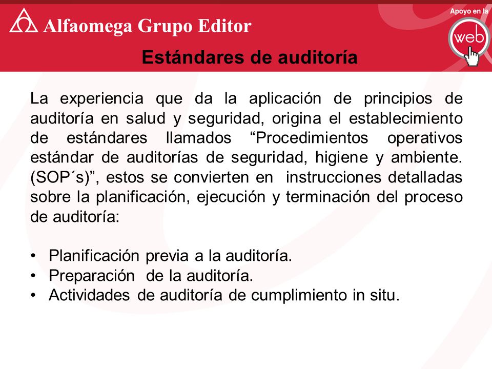 Estándares de auditoría