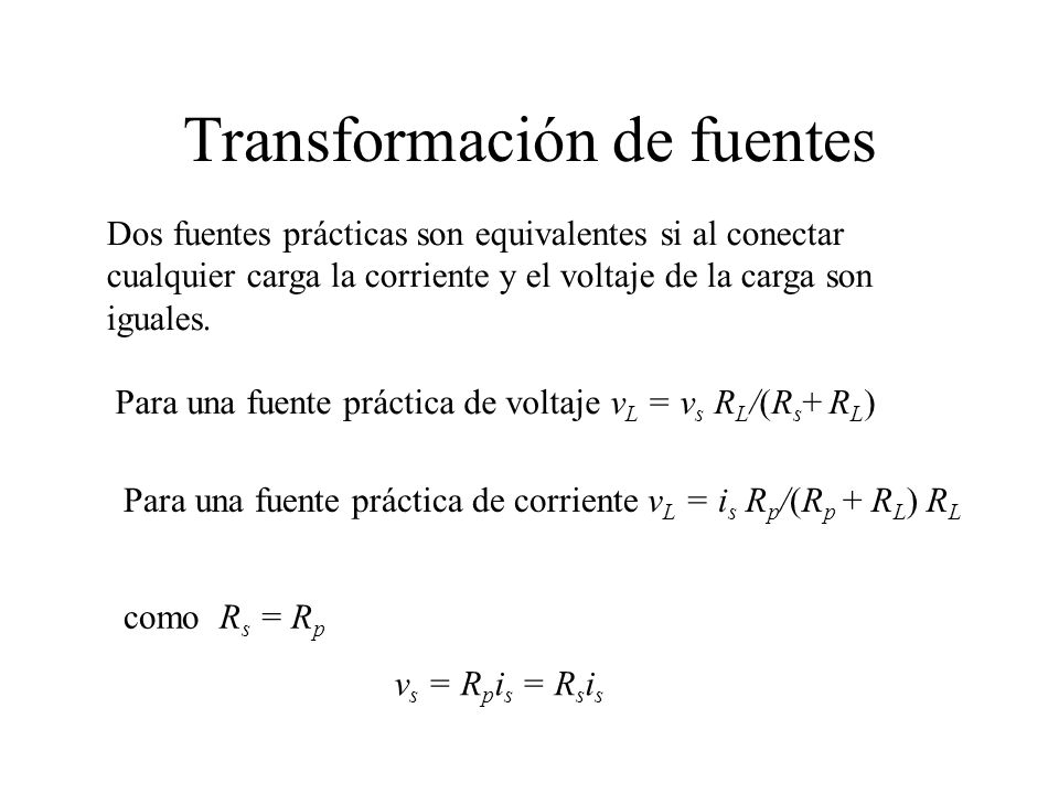 Transformación de fuentes
