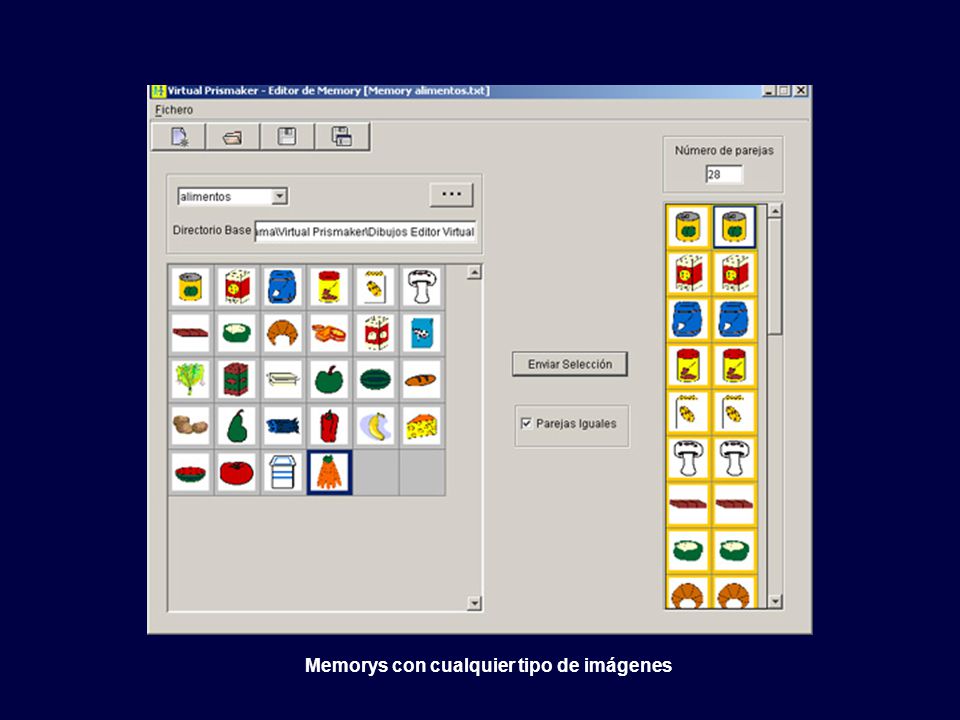 Memorys con cualquier tipo de imágenes