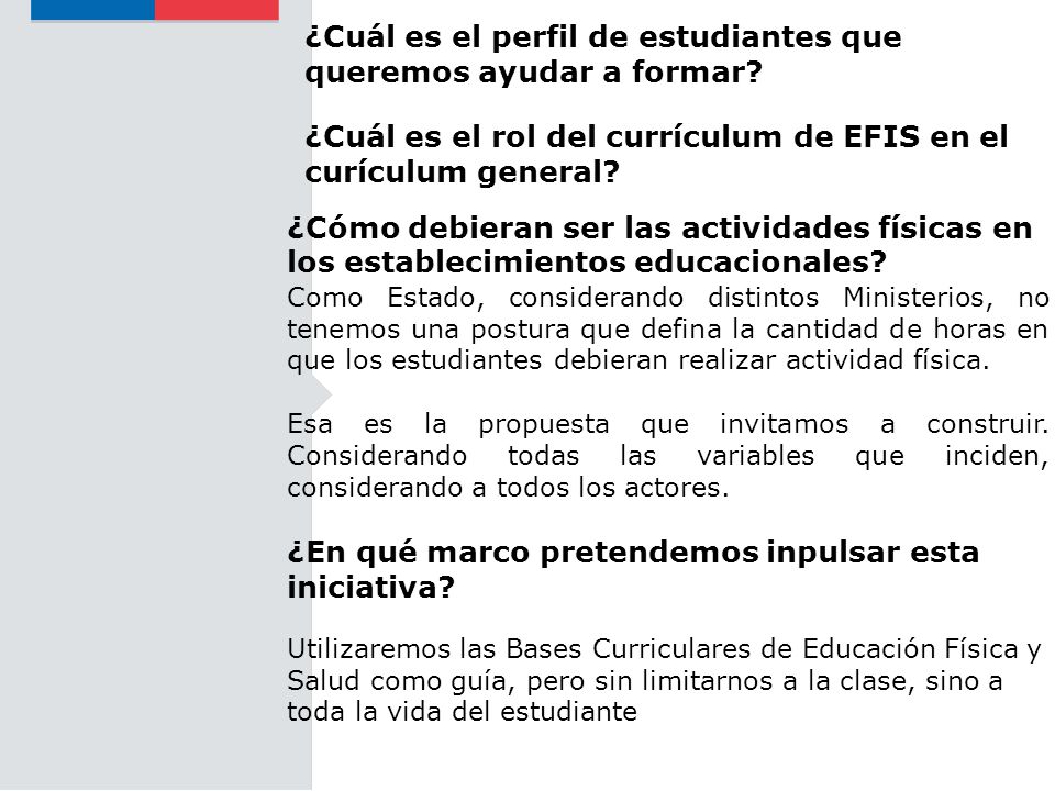 ¿Cuál es el perfil de estudiantes que queremos ayudar a formar