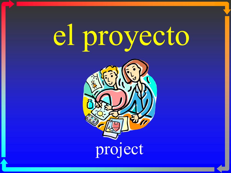el proyecto project