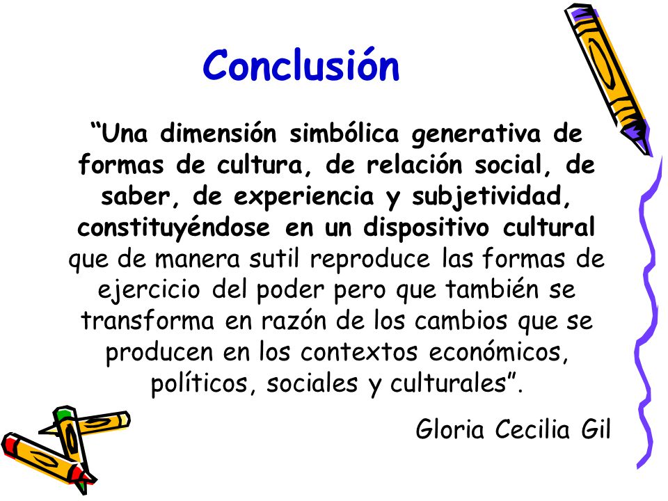 Conclusión