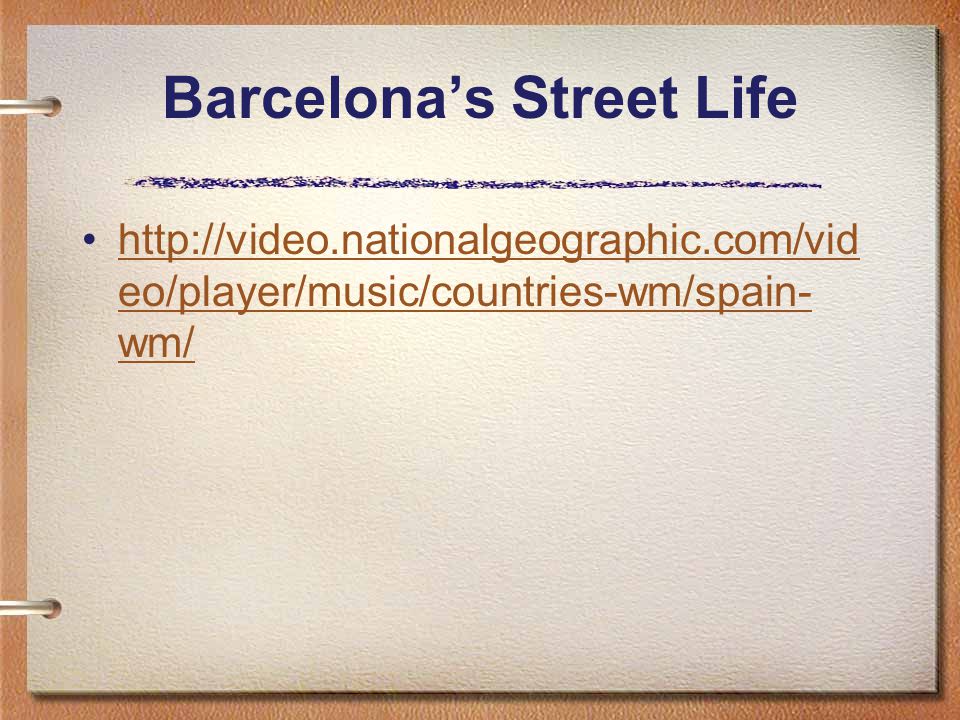 Barcelona’s Street Life