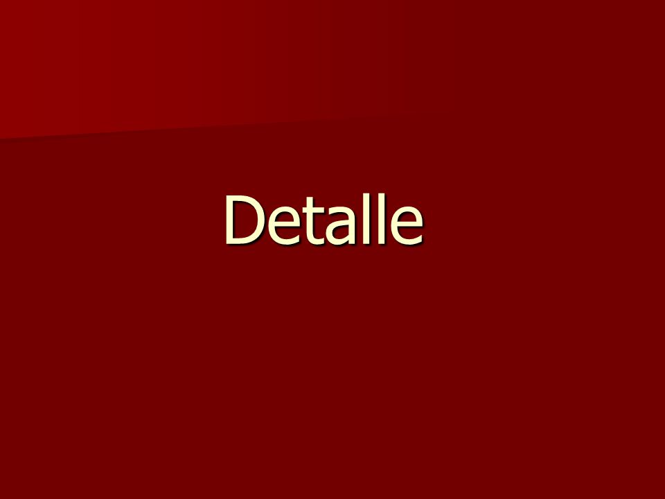 Detalle