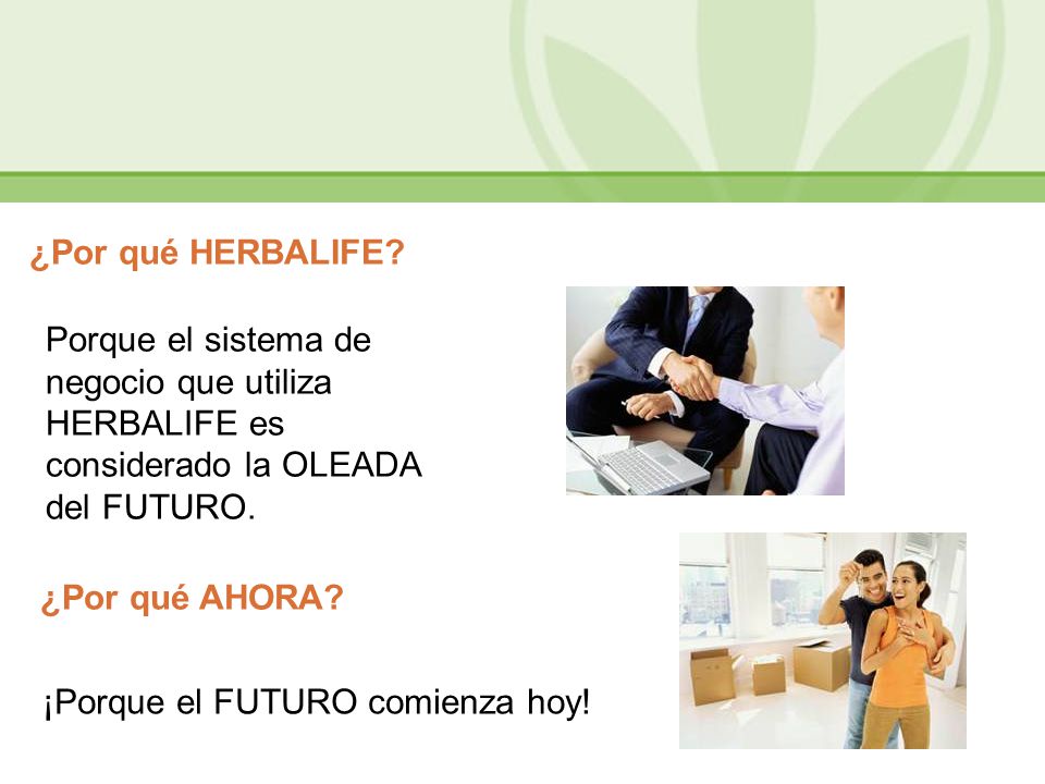 ¡Porque el FUTURO comienza hoy!