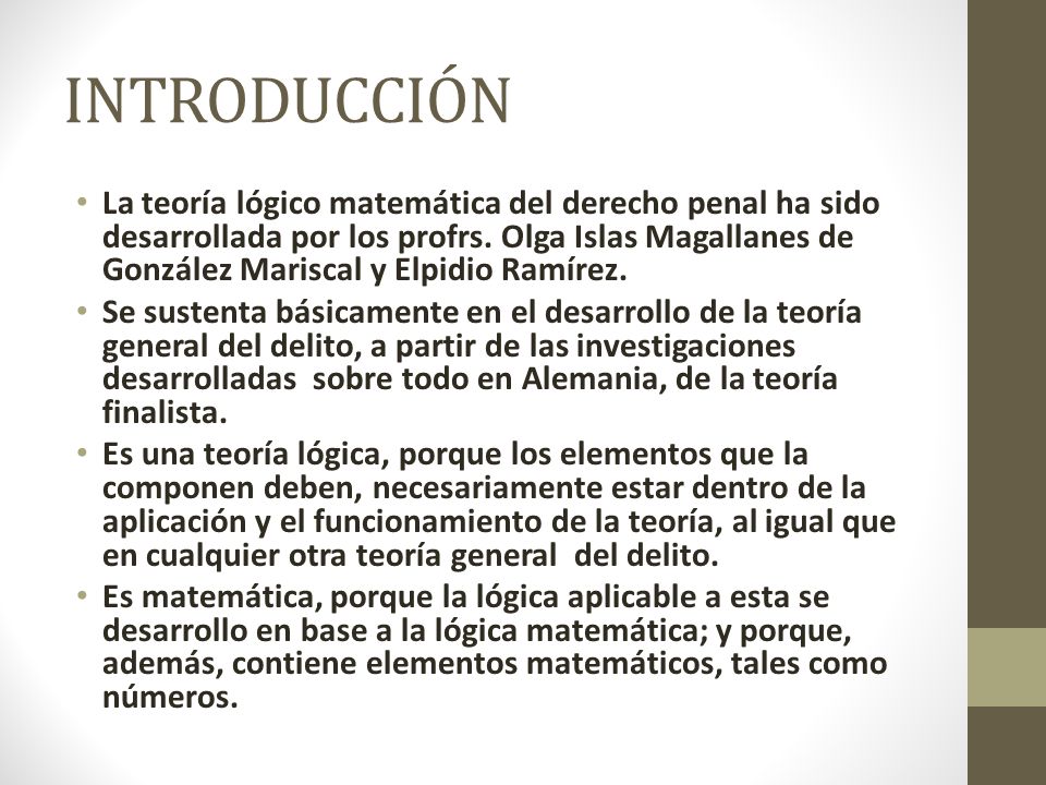 Descubrir 84+ imagen modelo logico matematico del derecho penal