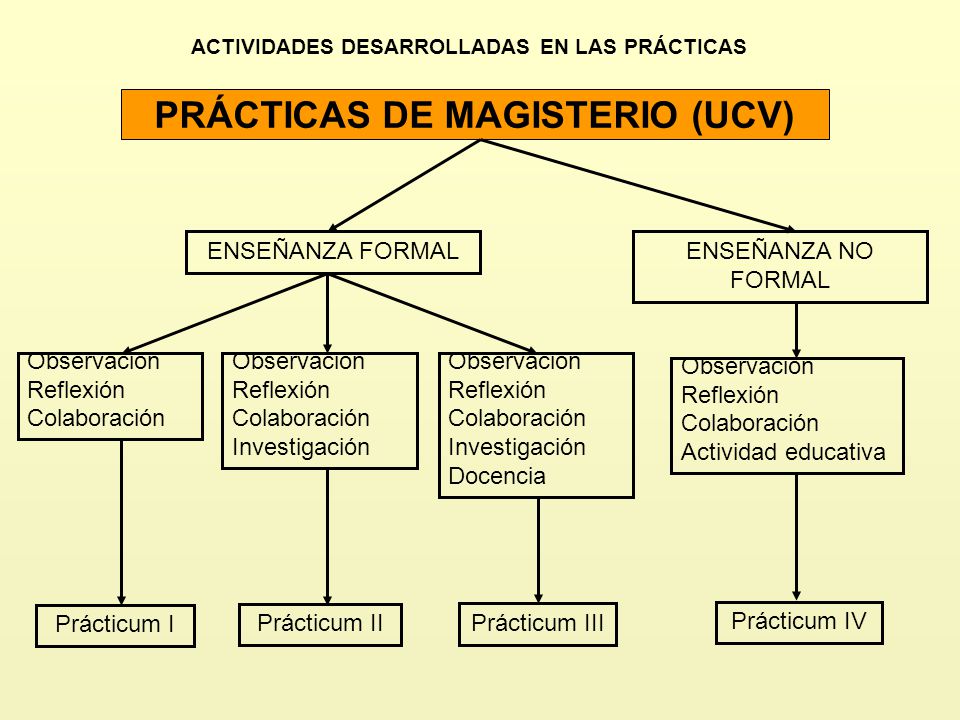 PRÁCTICAS DE MAGISTERIO (UCV)