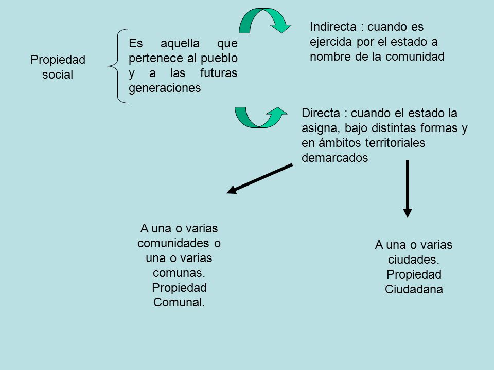 Indirecta : cuando es ejercida por el estado a nombre de la comunidad