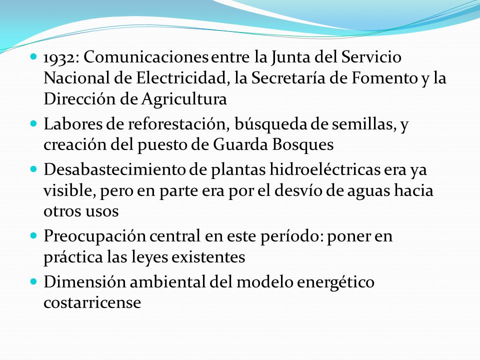 1932: Comunicaciones entre la Junta del Servicio Nacional de Electricidad, la Secretaría de Fomento y la Dirección de Agricultura