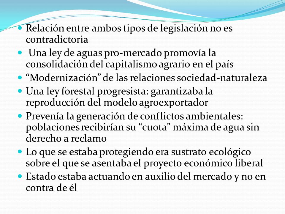 Relación entre ambos tipos de legislación no es contradictoria