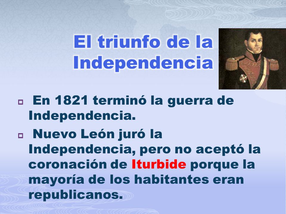 El triunfo de la Independencia