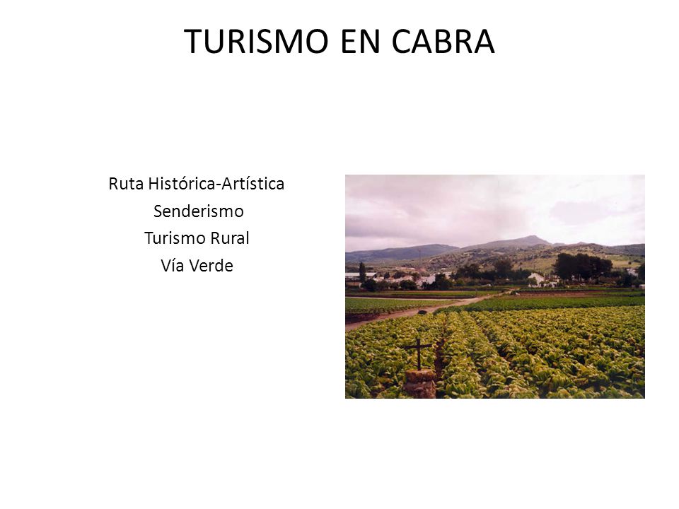 Ruta Histórica-Artística Senderismo Turismo Rural Vía Verde