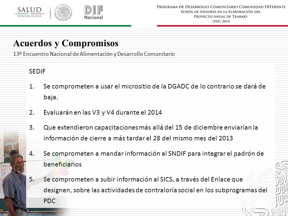 Acuerdos y Compromisos