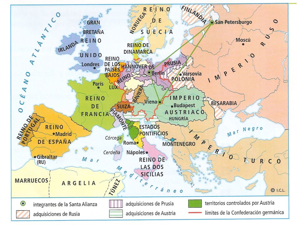 Europa tras el Congreso de Viena