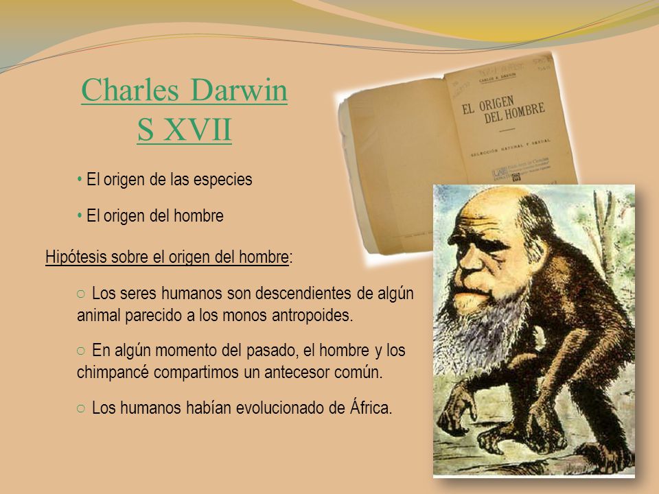 Charles Darwin S XVII • El origen de las especies