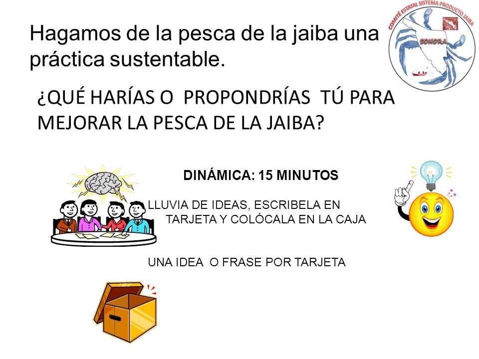 Hagamos de la pesca de la jaiba una práctica sustentable.