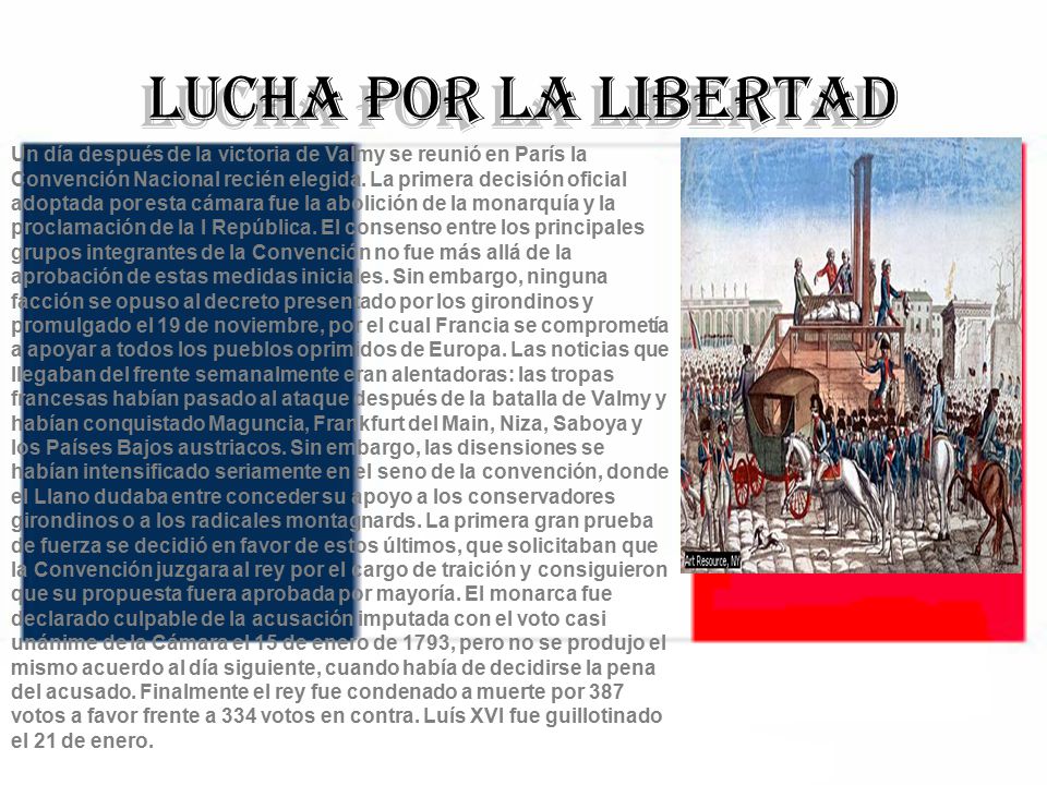 Lucha por la libertad