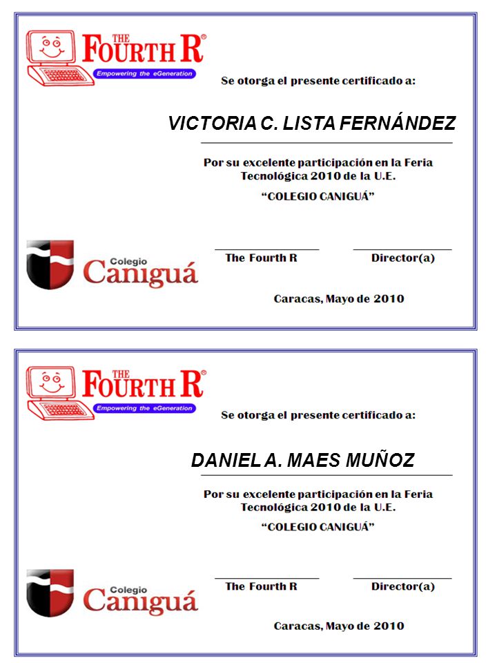 VICTORIA C. LISTA FERNÁNDEZ