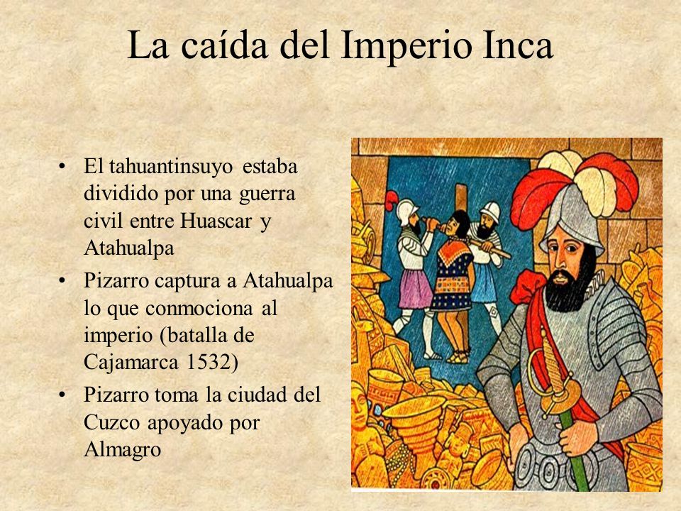 La caída del Imperio Inca