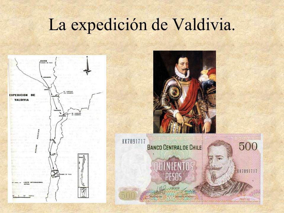 La expedición de Valdivia.