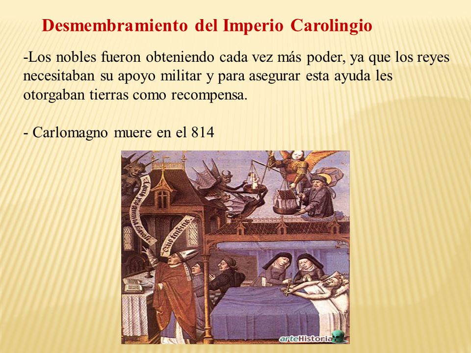 Desmembramiento del Imperio Carolingio
