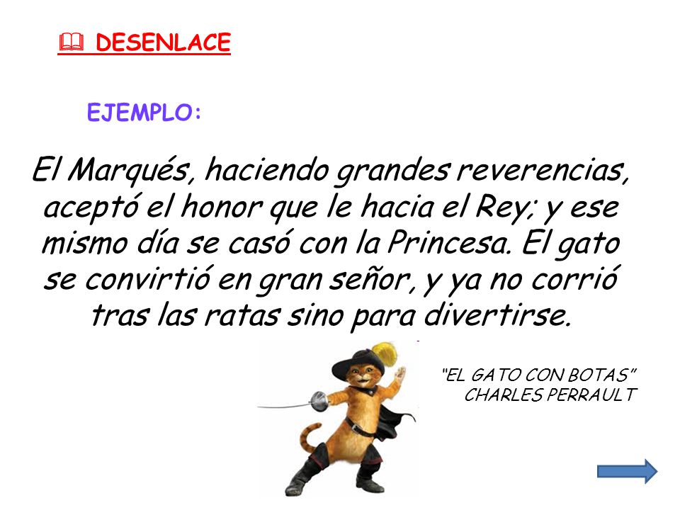  DESENLACE EJEMPLO: