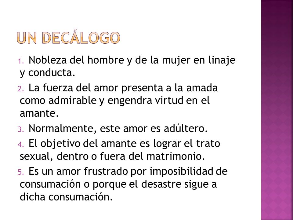 Un decálogo Nobleza del hombre y de la mujer en linaje y conducta.