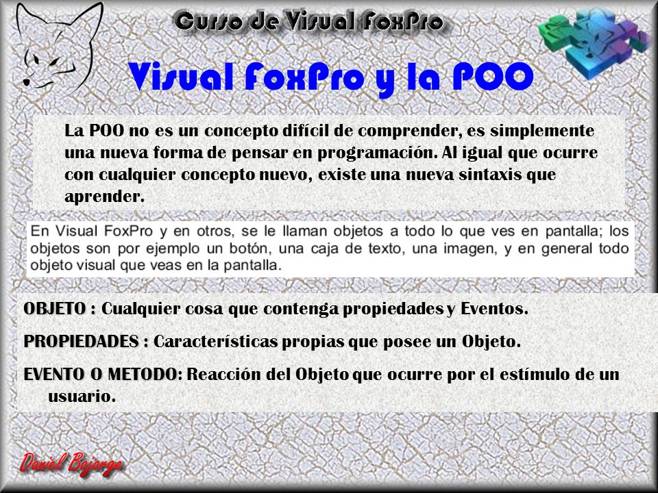 Visual FoxPro y la POO