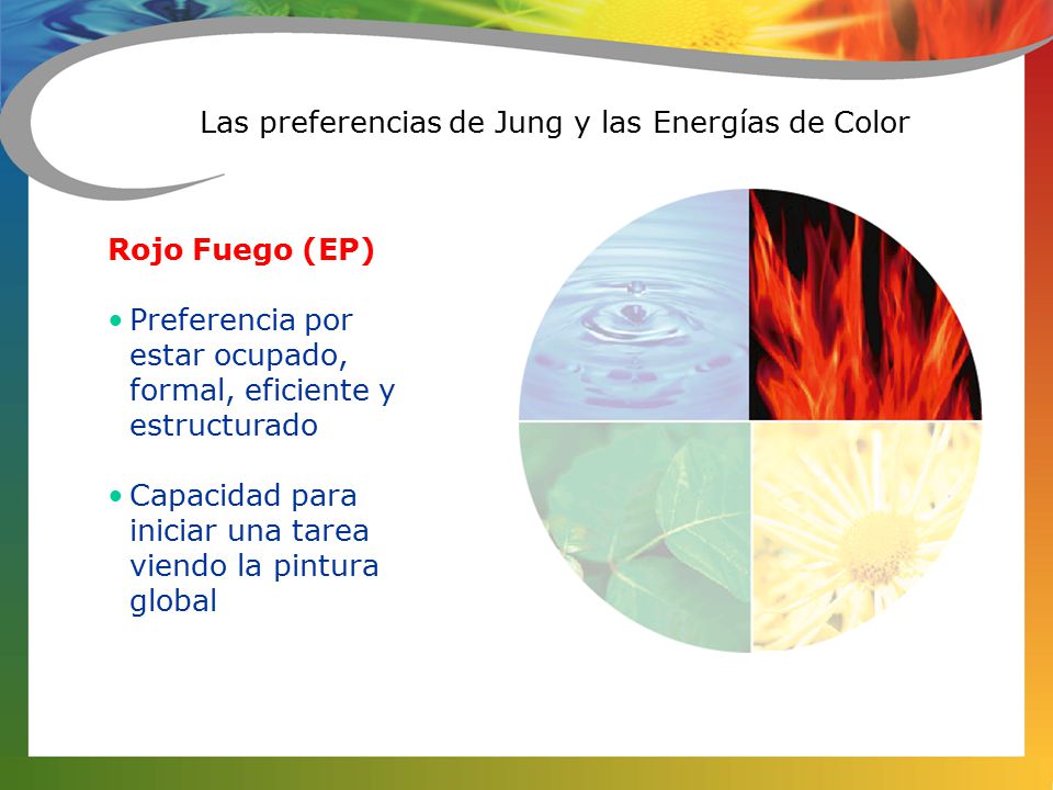 Las preferencias de Jung y las Energías de Color