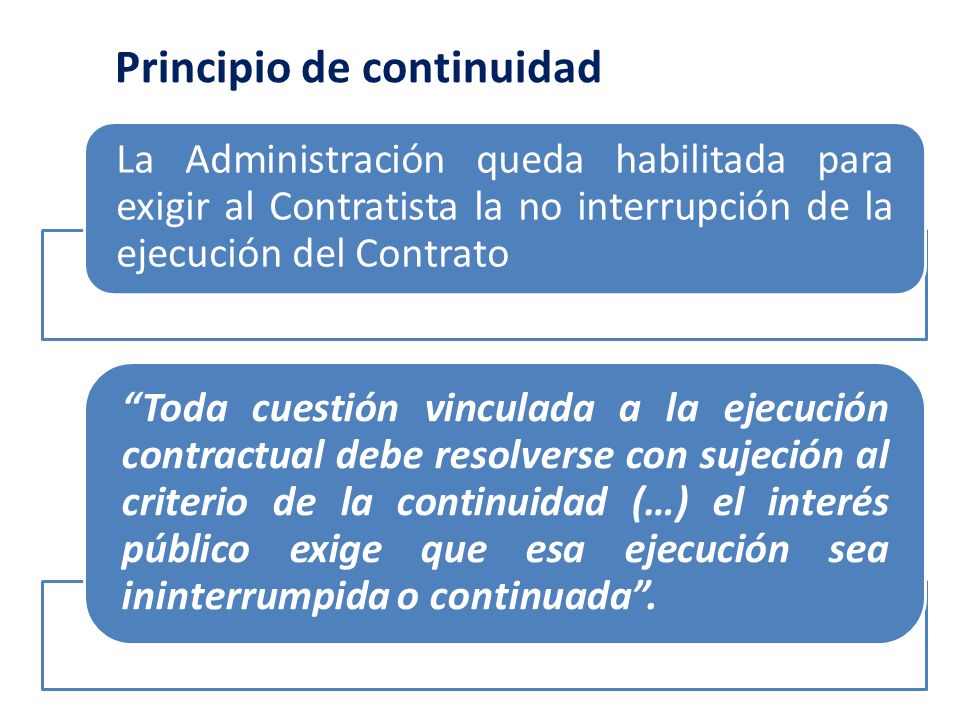 Principio de continuidad