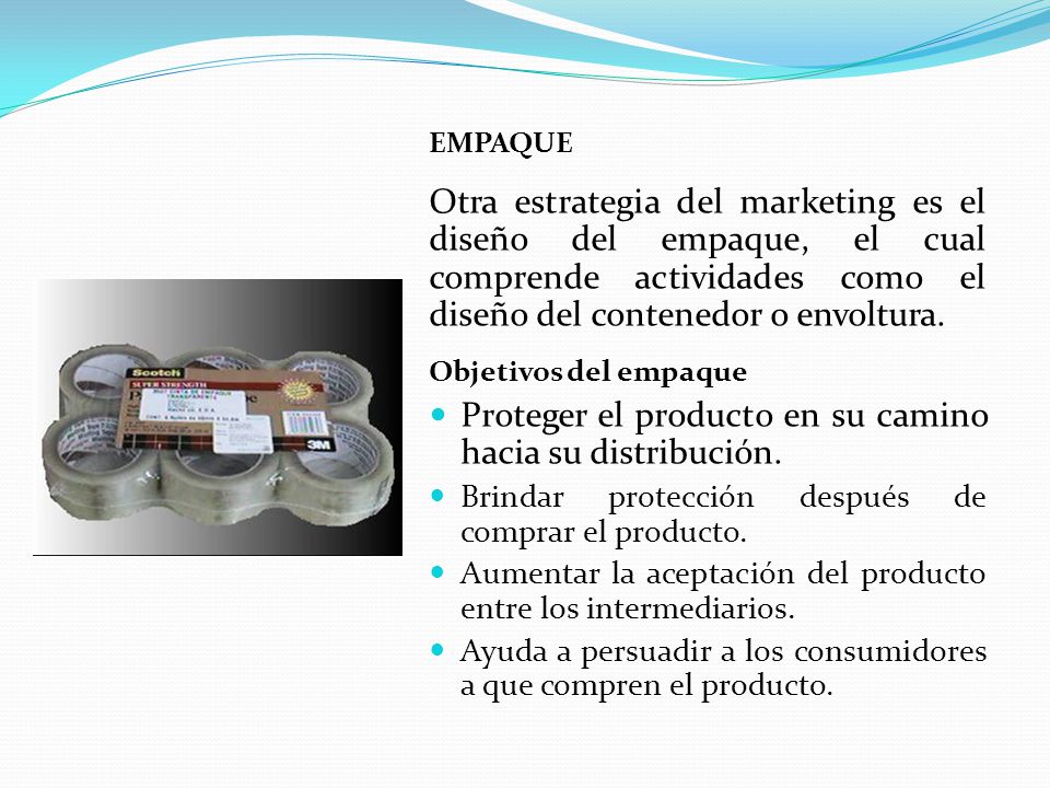Proteger el producto en su camino hacia su distribución.