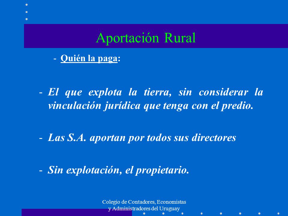 Colegio de Contadores, Economistas y Administradores del Uruguay